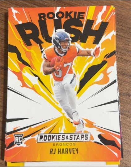 2025 Panini Rookies & Stars #15 RJ Harvey — front