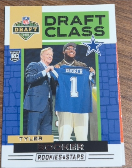 2025 Panini Rookies & Stars Draft Class #Tyler Booker — front