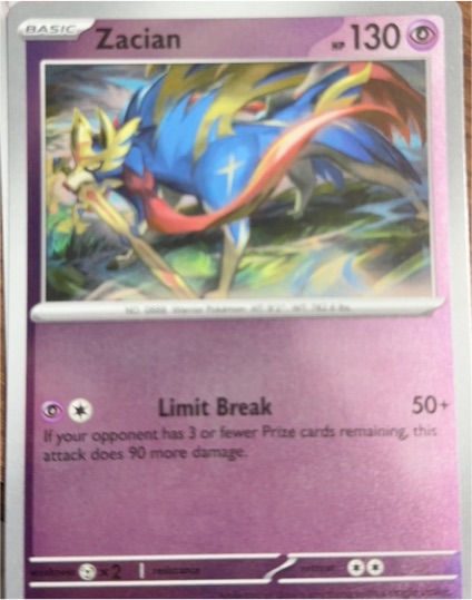 2025 Phantasmal Flames #045 Zacian — front