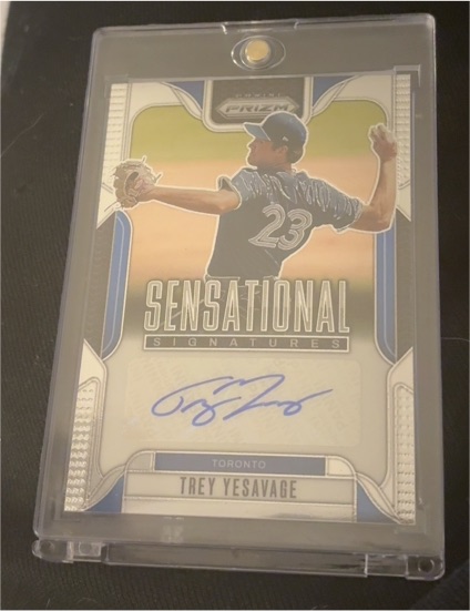 2025 Panini Prizm Sensational Signatures Trey Yesavage — front