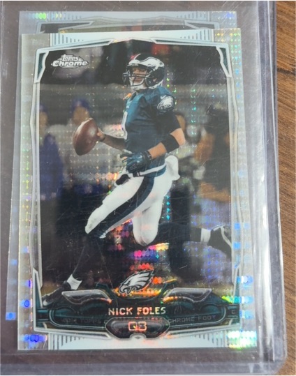 2014 Topps Chrome #109 Nick Foles — front