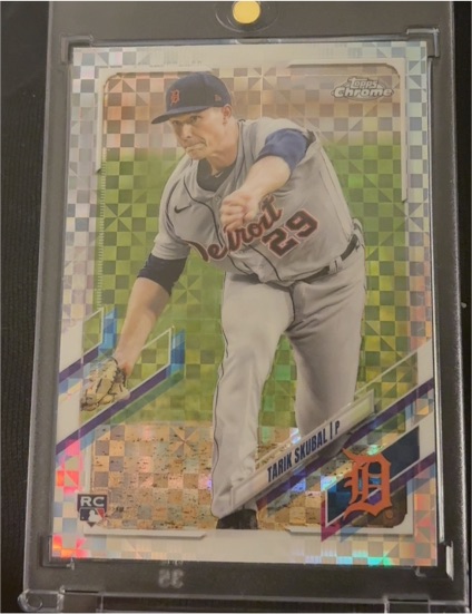2021 Topps Chrome #103 Tarik Skubal — front
