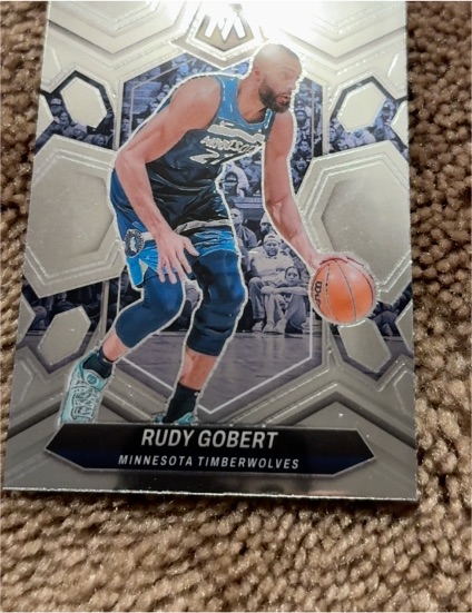 2023-24 Panini Mosaic #52 Rudy Gobert — front