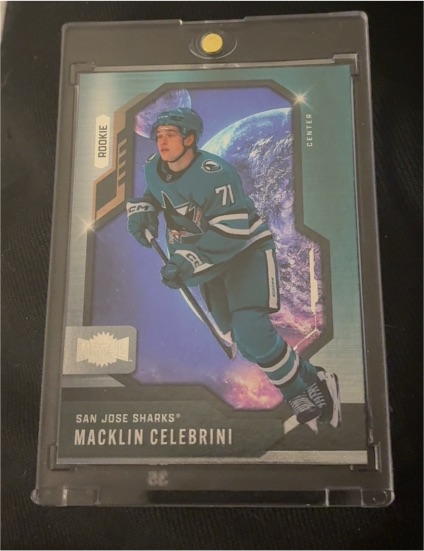 2024-25 Upper Deck SkyBox Metal Universe #136 Macklin Celebrini — front