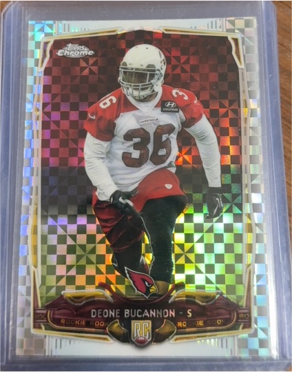 2014 Topps Chrome #186 Deone Bucannon Rookie Arizona Cardinals — front