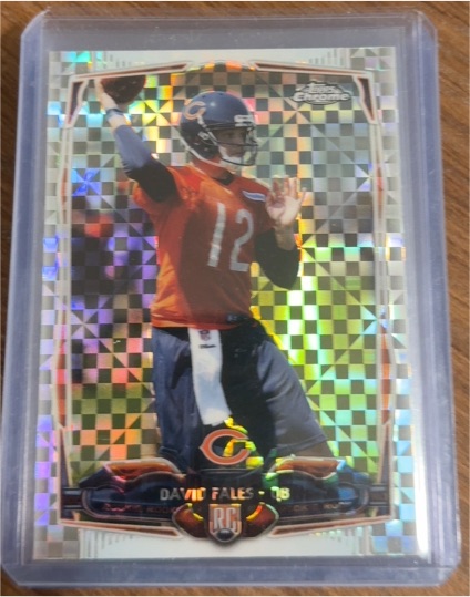 2014 Topps Chrome #168 David Fales — front