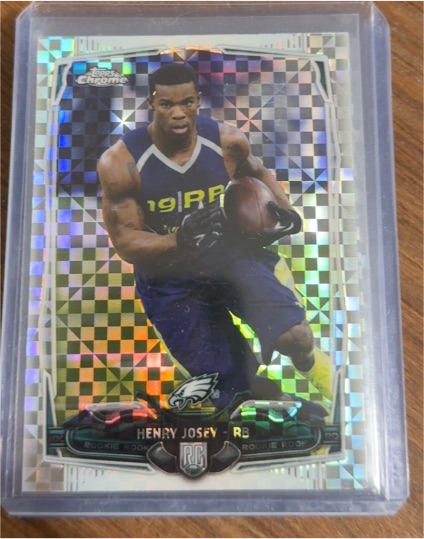 2014 Topps Chrome #112 Henry Josey — front