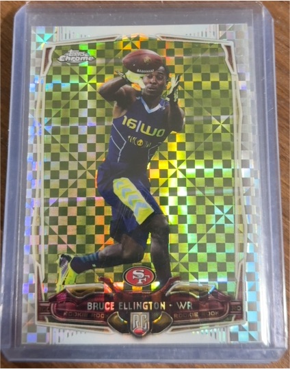 2014 Topps Chrome #116 Bruce Ellington — front
