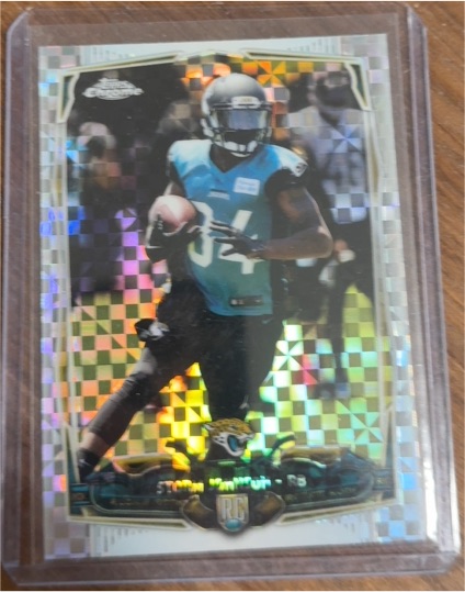 2014 Topps Chrome #134 Storm Johnson — front
