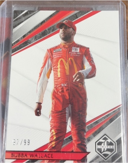 2022 Panini Chronicles Limited #10 Bubba Wallace — front