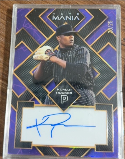 2023 Wild Card Auto Mania #AM-D42 Kumar Rocker — front