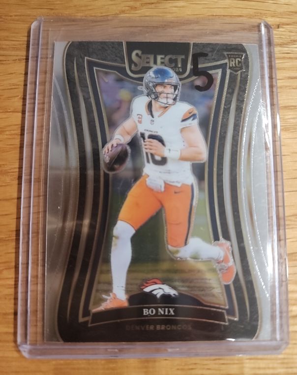 2024 Panini Select #382 Bo Nix — front