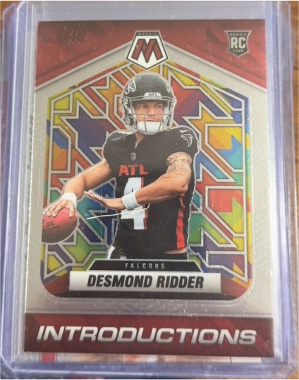 2022 Panini Mosaic Introductions #I-2 Desmond Ridder — front