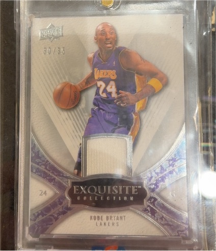 2008-09 Upper Deck Exquisite Collection #24 Kobe Bryant — front