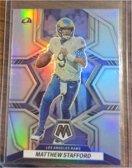 2022 Panini Mosaic Prizm #108 Matthew Stafford — front