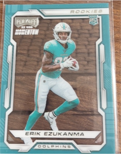 2022 Panini Chronicles Playoff Momentum Rookies #PMR-35 Erik Ezukanma — front