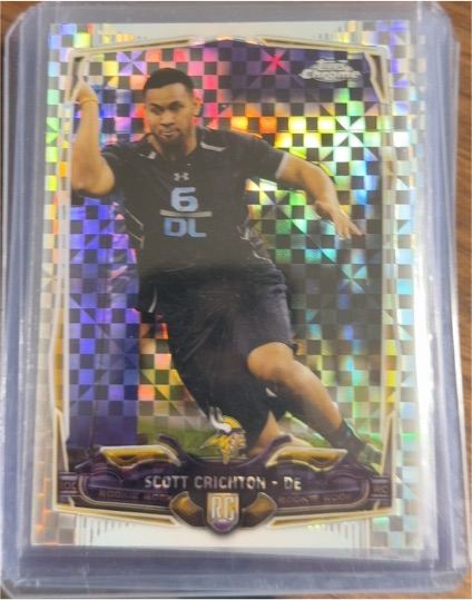 2014 Topps Chrome #176 Scott Crichton — front