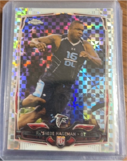 2014 Topps Chrome Mini Pulsar Refractor #166 Rashede Hageman — front