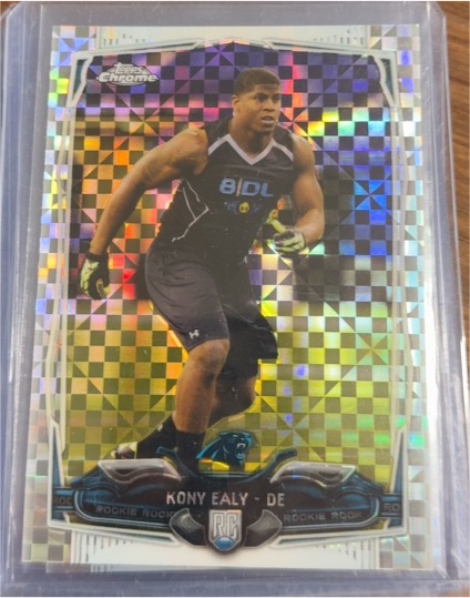 2014 Topps Chrome #140 Kony Ealy — front