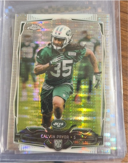 2014 Topps Chrome Mini #157 Calvin Pryor — front