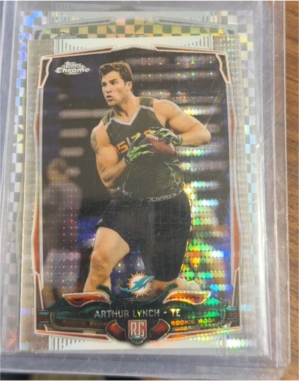2014 Topps Chrome #171 Arthur Lynch Rookie RC — front