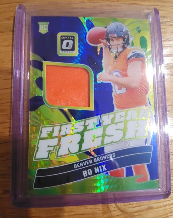 2024 Panini Donruss Optic #FYF-BNX Bo Nix — front