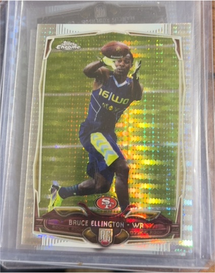 2014 Topps Chrome #116 Bruce Ellington Rookie Card — front
