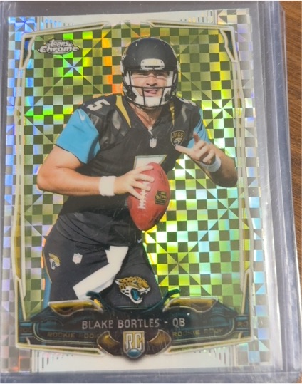 2014 Topps Chrome #187 Blake Bortles — front
