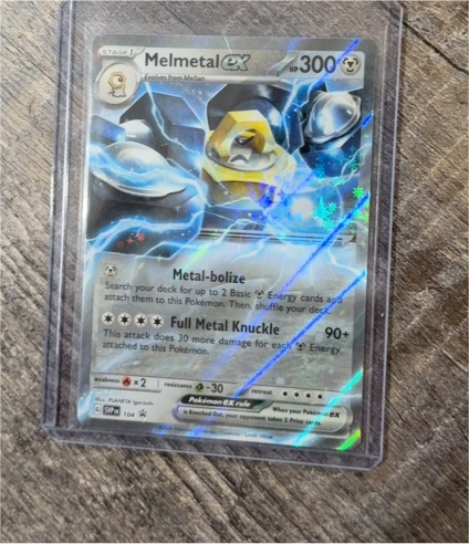 2024 Pokémon Scarlet & Violet #104 Melmetal ex — front