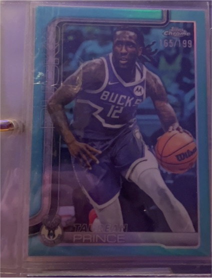 2025 Topps Chrome #165 Taurean Prince — front