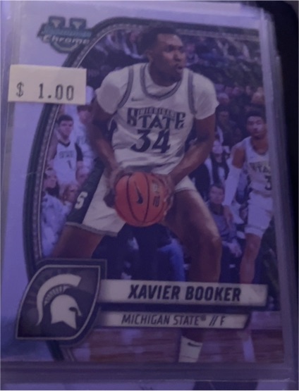 2024-25 Bowman University Chrome #ALT-9 Xavier Booker — front