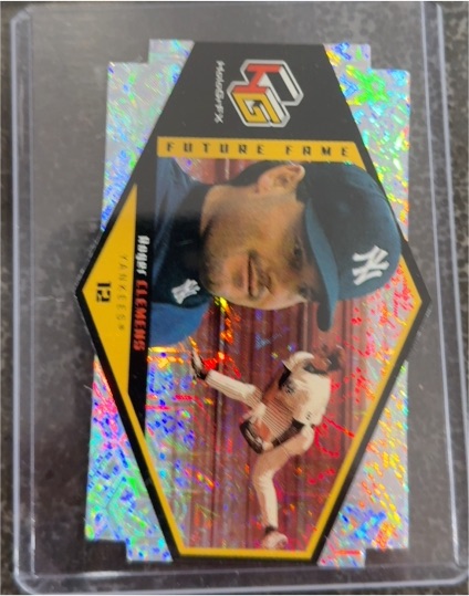 1999 Upper Deck HoloGrFX Future Fame #F6 Roger Clemens — front