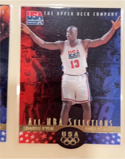 1996 Upper Deck USA #18 Shaquille O'Neal — front