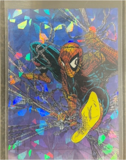 1992 Comic Images The McFarlane Era Spider-Man #P-5 Prism — front