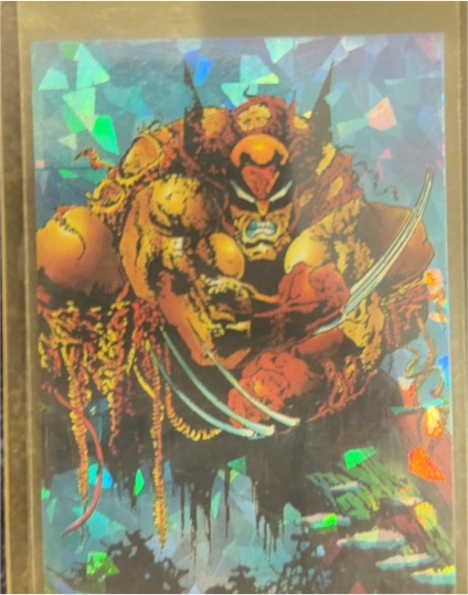 1992 Comic Images Wolverine From Then 'Til Now II Prism #P4 Healing — front