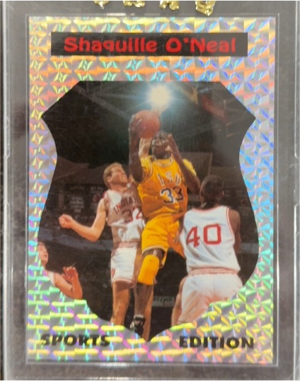 1992 Sports Edition #NNO Shaquille O'Neal — front