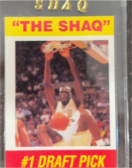 1992 Sports Stars USA #NNO Shaquille O'Neal — front
