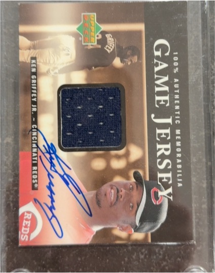 2000 Upper Deck Game Jersey Ken Griffey Jr. — front