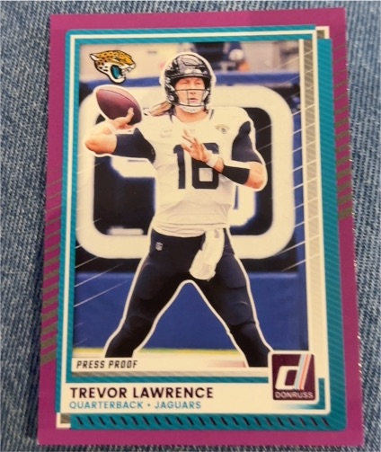 2025 Donruss #216 Trevor Lawrence — front