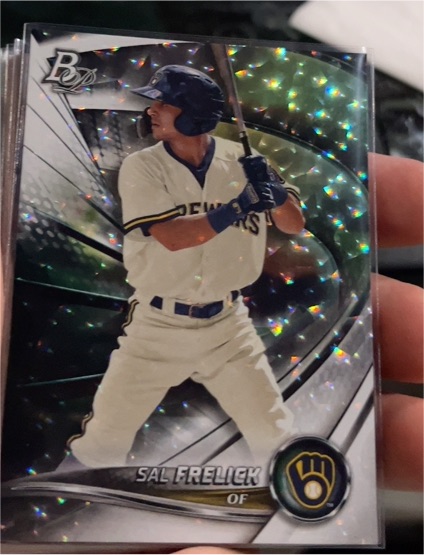 2022 Bowman Platinum Top Prospects #TOP-49 Sal Frelick — front
