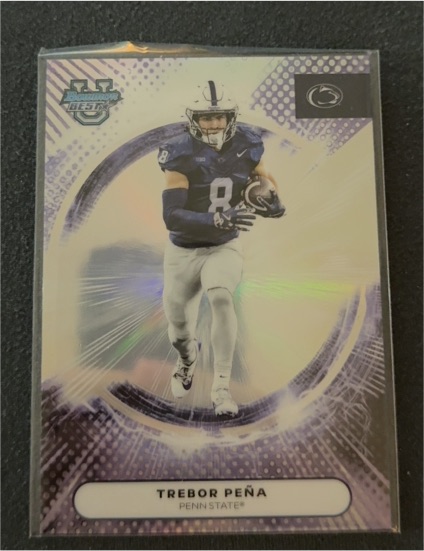2025 Bowman University Best #28 Trebor Peña — front