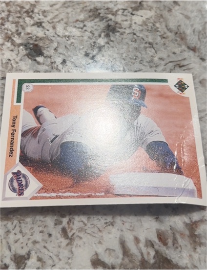 1991 Upper Deck #754 Tony Fernandez — front