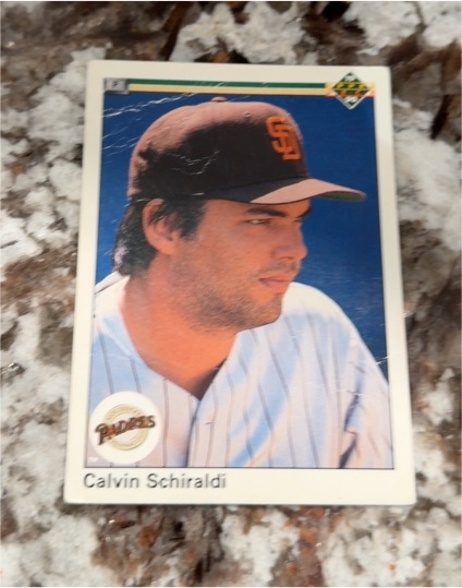 1990 Upper Deck #643 Calvin Schiraldi — front