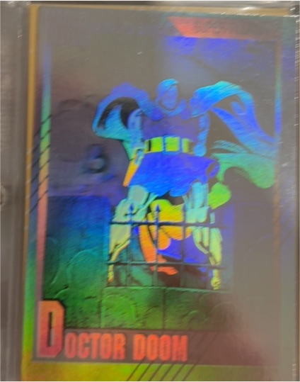 1991 Impel Marvel Universe Series 2 #H-4 Doctor Doom — front