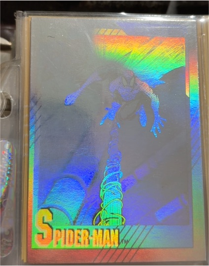 1991 Impel Marvel Universe Series 2 Hologram #H-1 Spider-Man — front