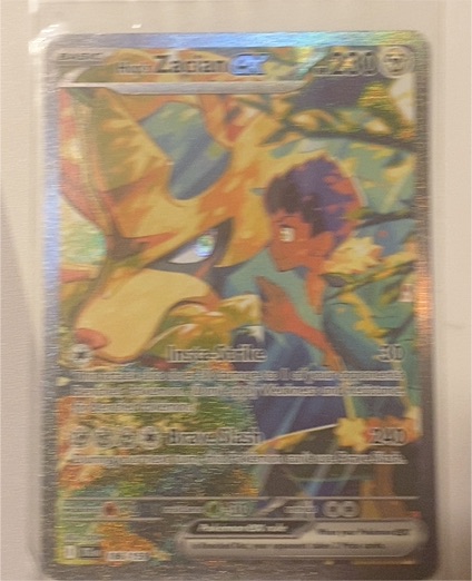 2023 Pokémon TCG Journey Together #186 Hop's Zacian EX — front