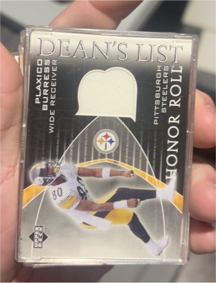 2003 Upper Deck Honor Roll #DL-PB Plaxico Burress Dean's List — front