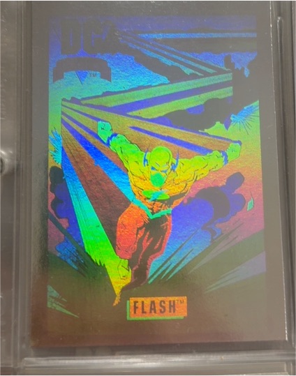 1991 Impel DC Comics The Flash #DCH4 — front