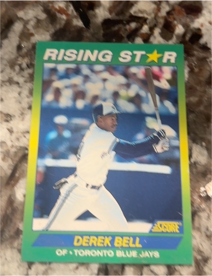 1992 Score Rising Star #64 Derek Bell — front