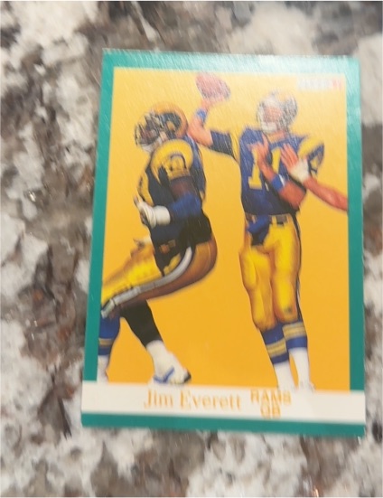 1991 Fleer #267 Jim Everett — front